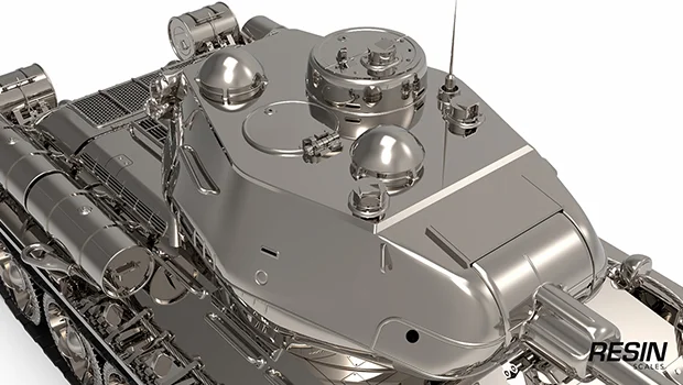 T-34-85 Soviet medium tank 1:35 scale resin kit